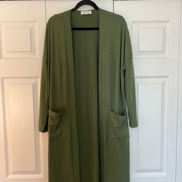 CJLA Ribbed Kimono - Picture 2 of 6